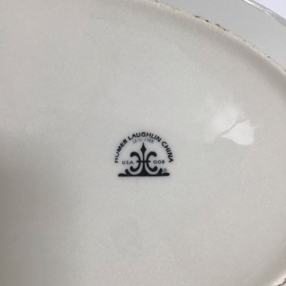 Serving Platter Homer Laughlin Seville Pattern Cobalt Blue Large USA Vintage - Picture 5 of 12